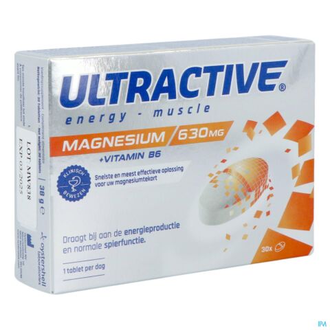 Ultractive Magnesium 630mg 30 Tabletten