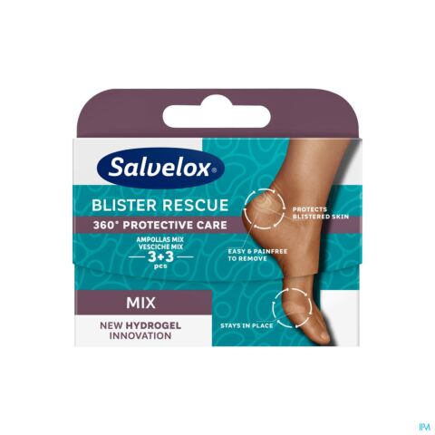 Salvequickmed Blister Rescue Mix 6 Exp