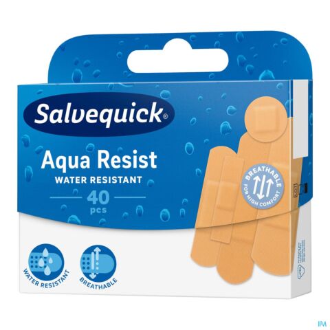 Salvequick Aqua Resist Pleisters 40