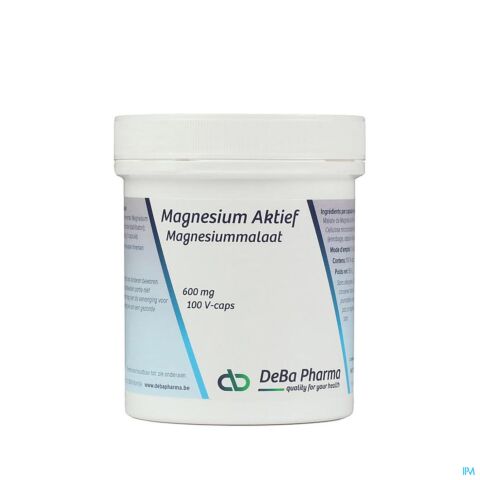 Deba Pharma Magnesium Aktief 600mg 100 V-Capsules