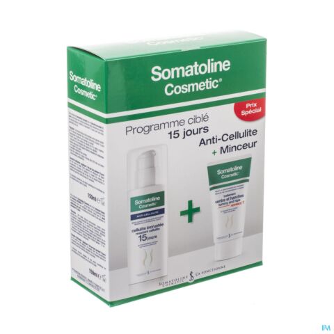 Somatoline Cosm. Duo Buik&heup + A/cellul. 2x150ml