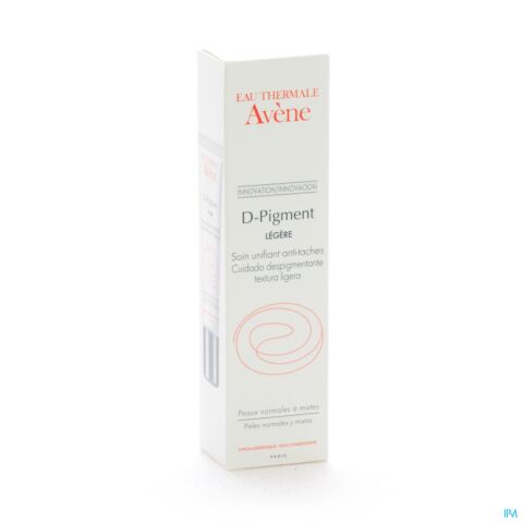 Avène D-Pigment Anti-Vlekken Lichte Crème 30ml