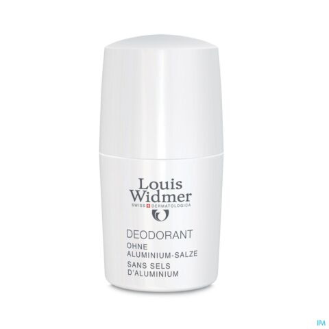 Louis Widmer Deo Roller Zonder Aluminiumzouten Zonder Parfum 50ml