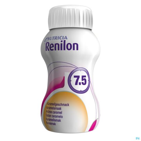 Renilon 7.5 Drankje Aroma Karamel Flessen 4x125ml