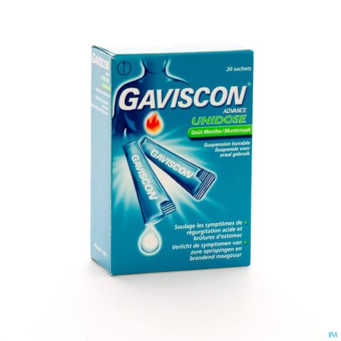 Gaviscon Advance Suspensie Unidosis 10ml  20 Zakjes