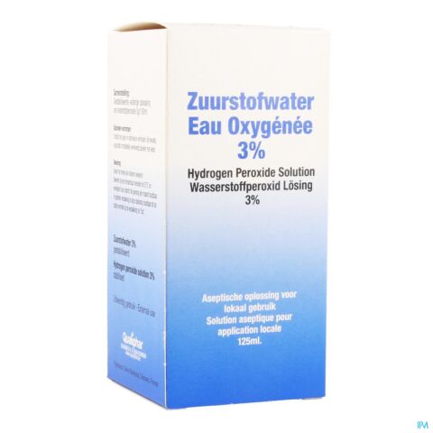 Zuurstofwater 3% Qualiphar 125ml