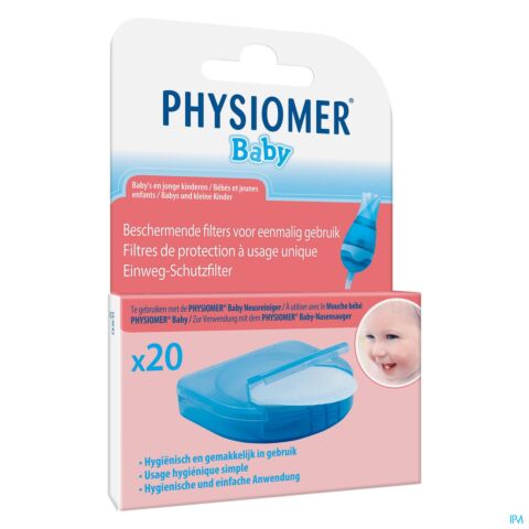 Physiomer Baby Filters 20 Stuks