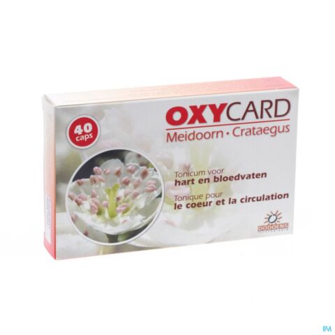 Oxycard Meidoorn Extr Gel 40x300mg