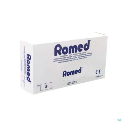 Romed Handschoen Vinyl Wegwerp S 100 Pontos