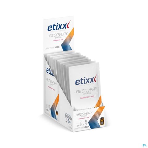 Etixx Recovery Shake Rasp/kiwi 12x50g