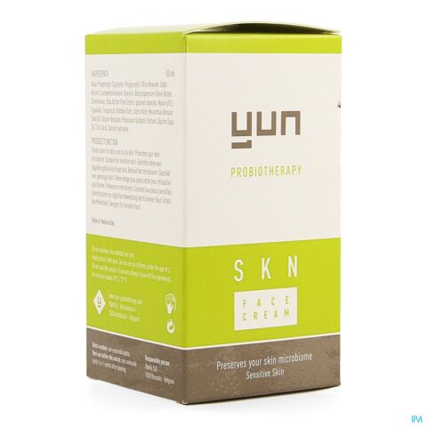 Yun Skn Face Cream Gevoelige Huid 50ml