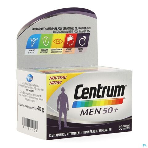 Centrum Men 50+ Advanced Comp 30