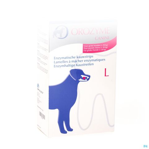 Orozyme Canine l Kauwstrip Enzym.hond >30kg 141g