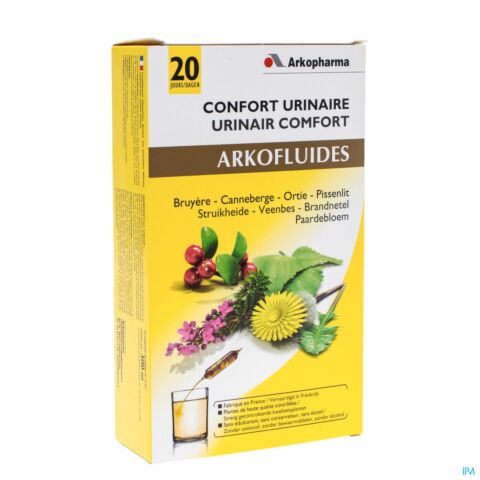 Arkofluide Urinair Comfort Amp 20x15ml