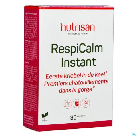 Respicalm Instant Nutrisan Caps 30