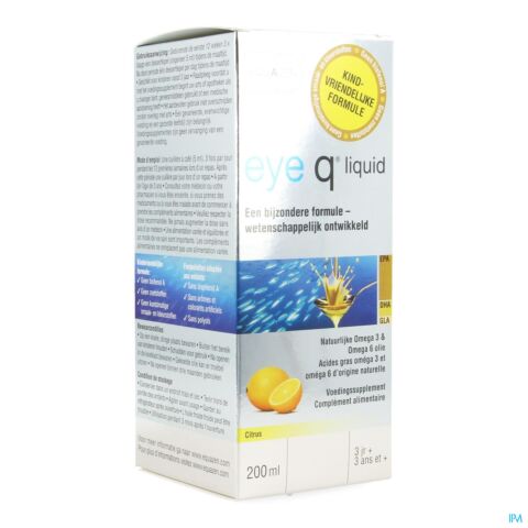 Eye Q Omega 3/6 Epa Citrus Springf.200mlcfr4418851