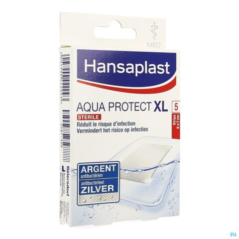 Hansaplast Aqua Protect XL Waterdichte Pleisters 5 Stuks