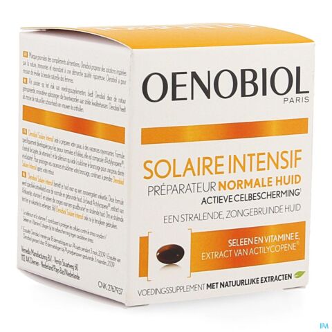 Oenobiol Zon Intensief 30 Capsules