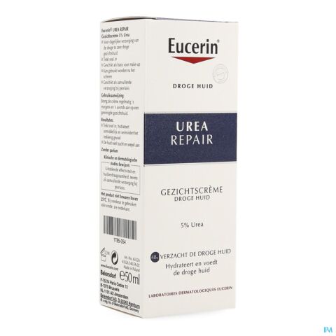 Eucerin Urea  5% Gezichtscreme Droge Huid 50ml
