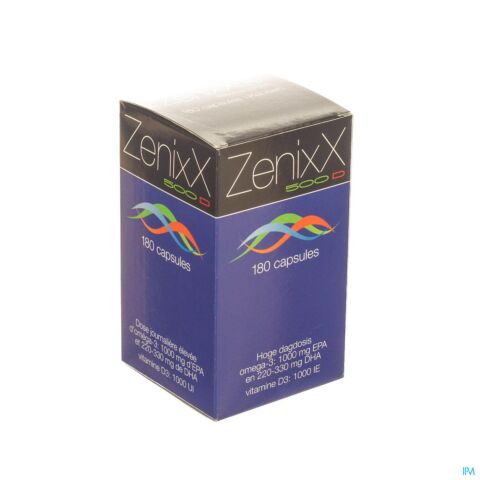 ZenixX 500 D 180 Capsules