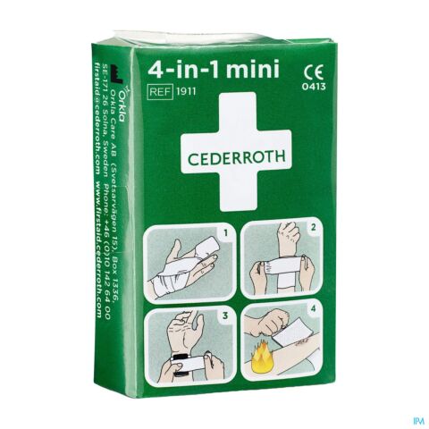 Cederroth 4-in-1 Drukverband Mini