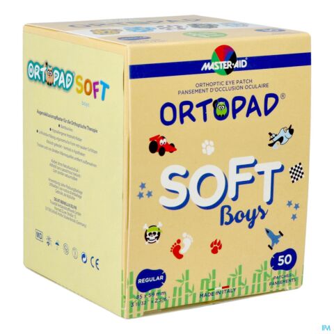 Ortopad Soft Boys Regular 85x59mm 50 Stuks