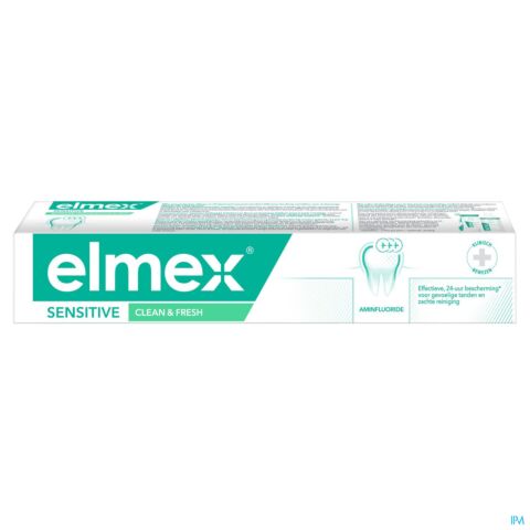 Elmex Tandpasta Sensitive Clean&fresh 75ml