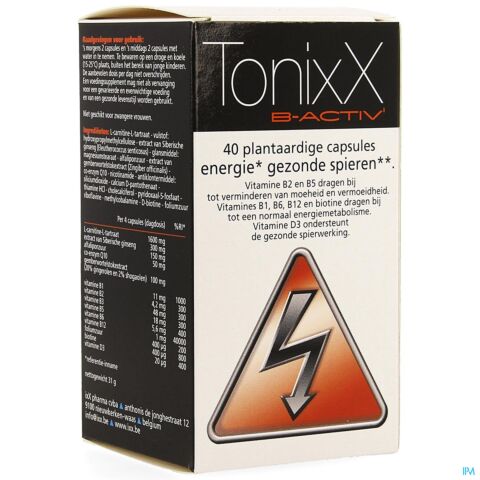 Tonixx B-activ Tabl 40 Nf