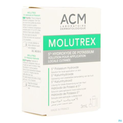 Molutrex 5% Opl Cutaan Fl 3ml
