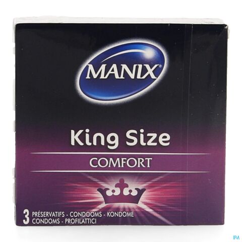 Manix King Size Condooms 3 Stuks