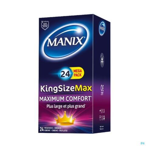 Manix King Size Max Condomen 24