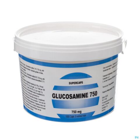 Glucosamine 750 Supercaps Caps 1800