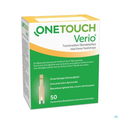 Onetouch Verio Teststrips 50 02217901