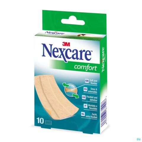 Nexcare 3m Comfort Strips 10cm 10 N1170b