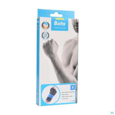 Bota Ortho Handpolsbandage 501 Zwart N4