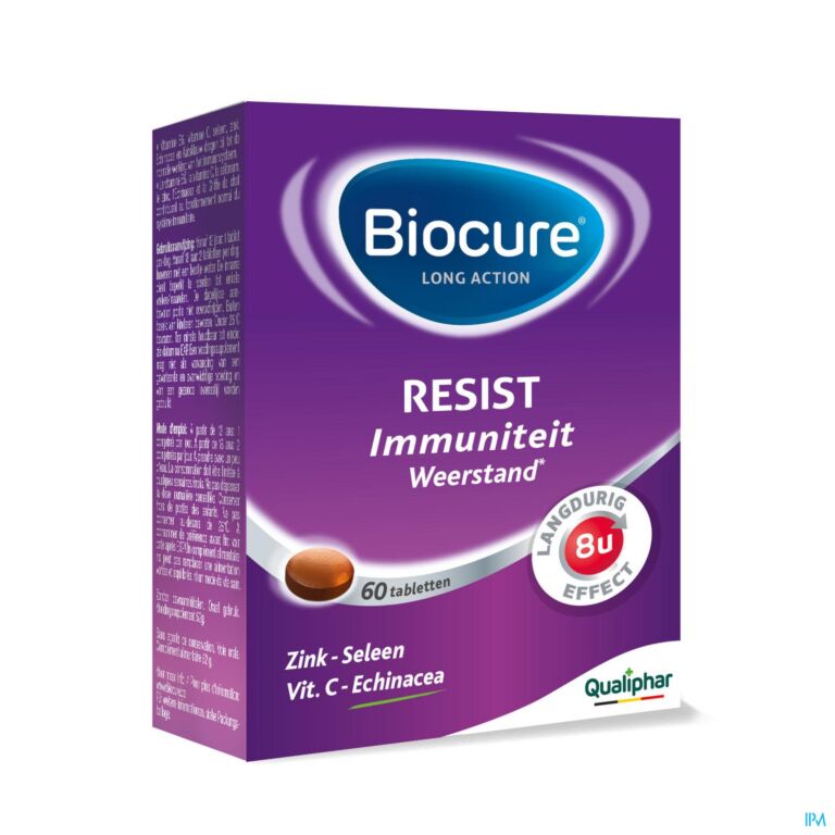 Lao doorboren gips Biocure Long Action Resist 60 Tabletten - Apotheek Online
